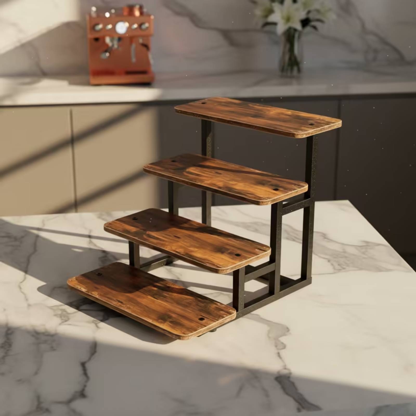 Cupcake Stand Tier - Présentoir à cupcakes à 4 niveaux