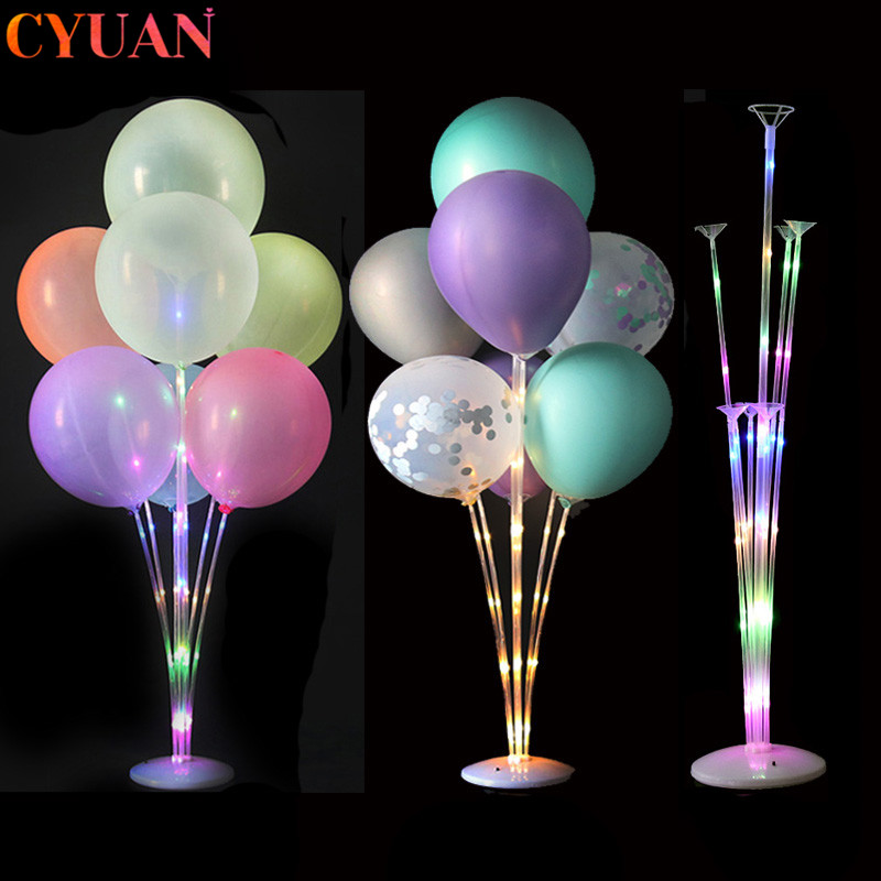 Led Balloon Light - 1/2 ensemble lumière LED boules d'air