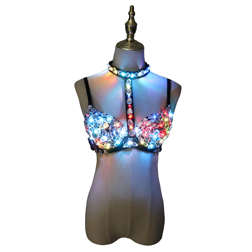 Event Party Dj - Soutien-gorge Ds Sexy à LED pour