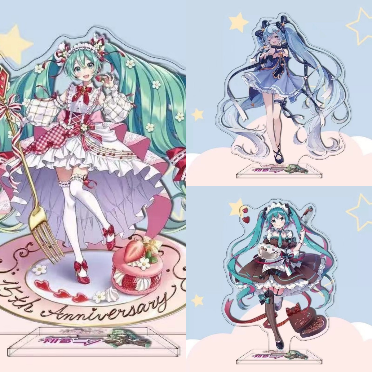 Event Support - Figurine acrylique Hatsune Miku, personnage d'anime,