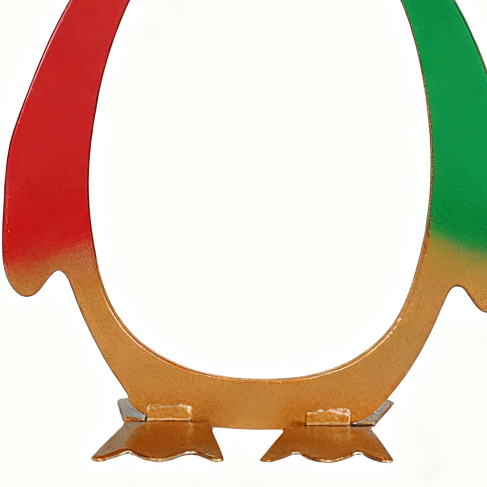 Centerpiece Stick - Bougeoir chauffe-plat Design pingouin, ornements de