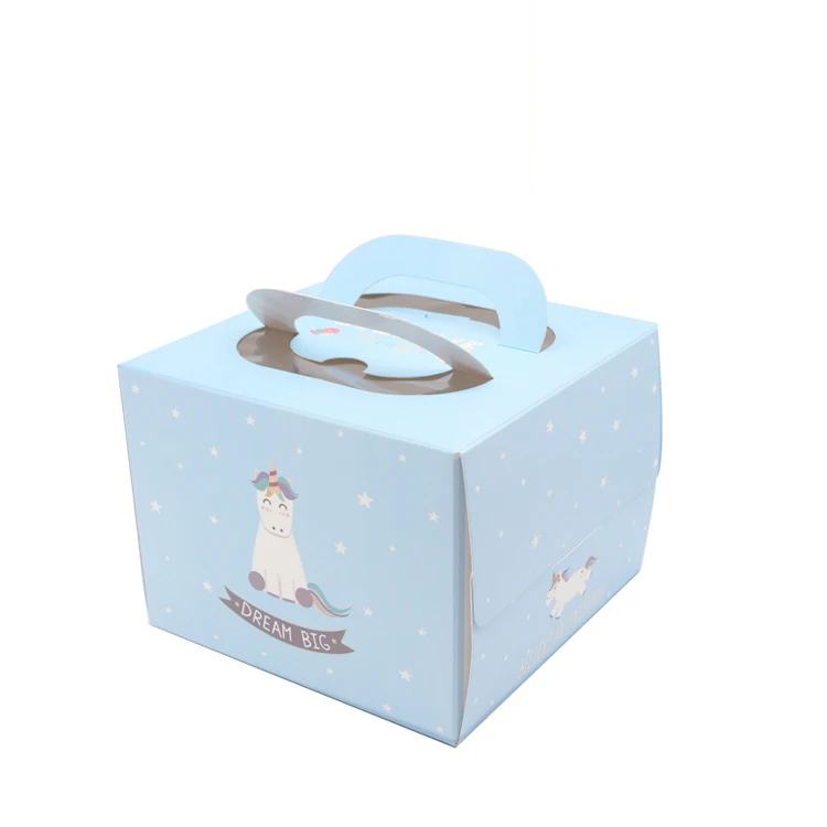 Party Event Supplier - Boîte à gâteaux avec poignée de