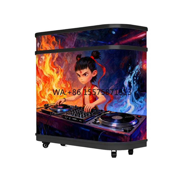 Event Party Dj - Cabine DJ personnalisée Gob étanche P1.8