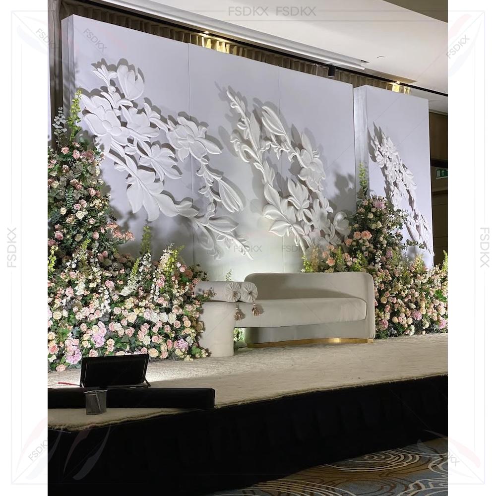 Party Event Supplier - Arche de toile de fond blanche