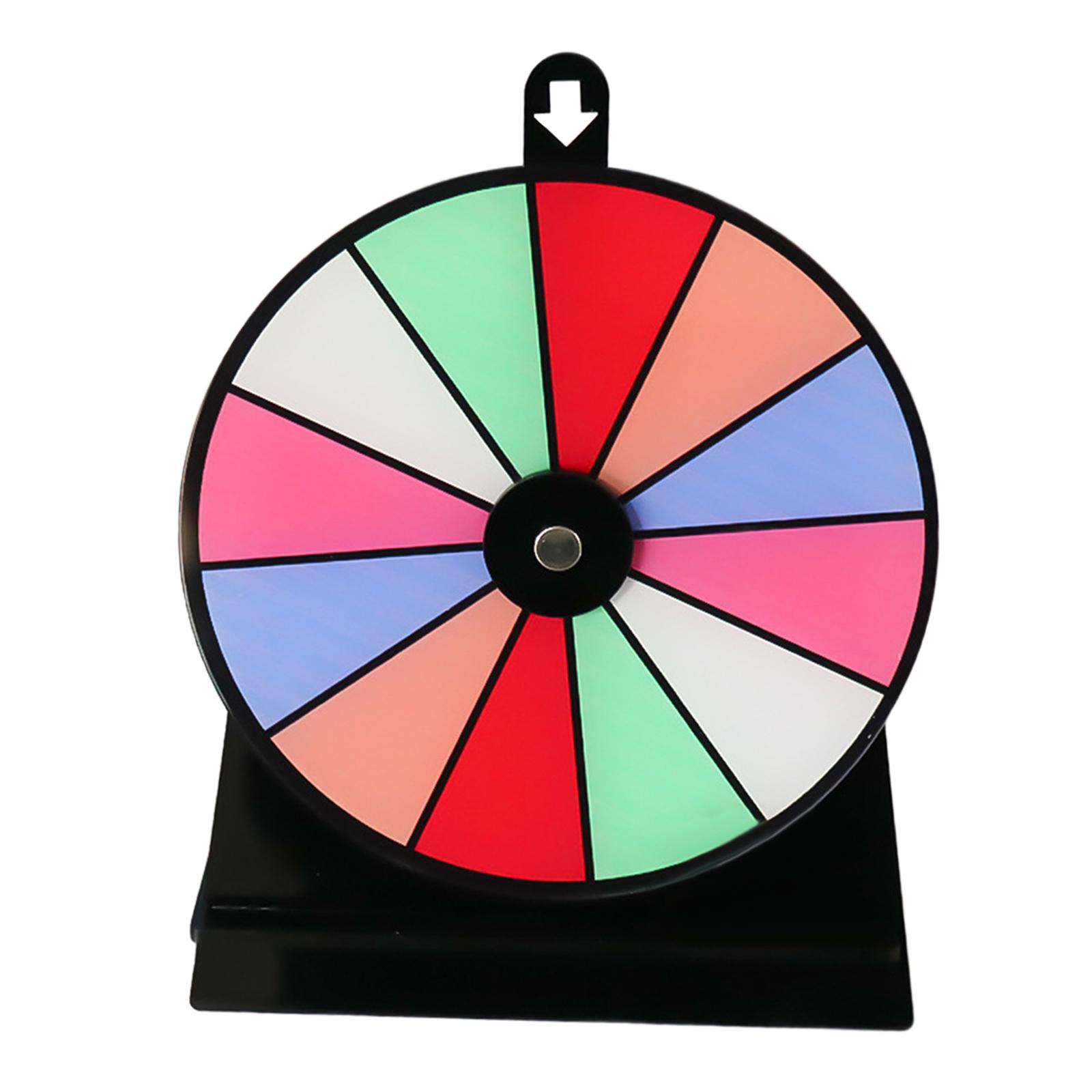 Party Event Supply Store - Roue rotative colorée, fournitures de fête,