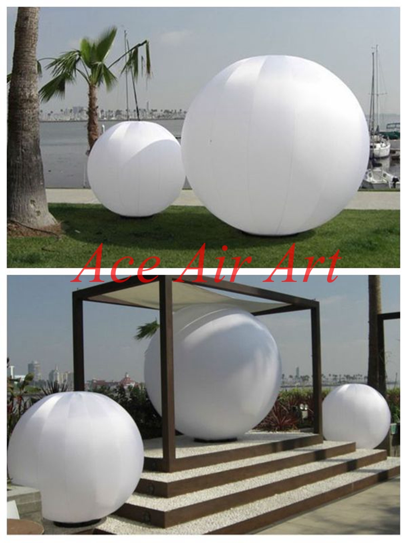 Boule ronde blanche gonflable, - Party Event Supplier avis et prix