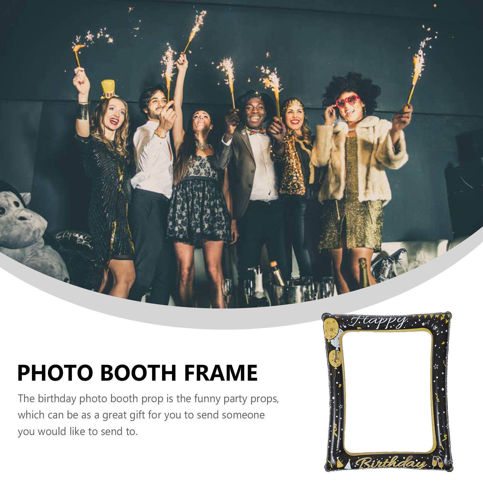 Grand cadre gonflable en PVC p - Photo Booth Frame avis et prix