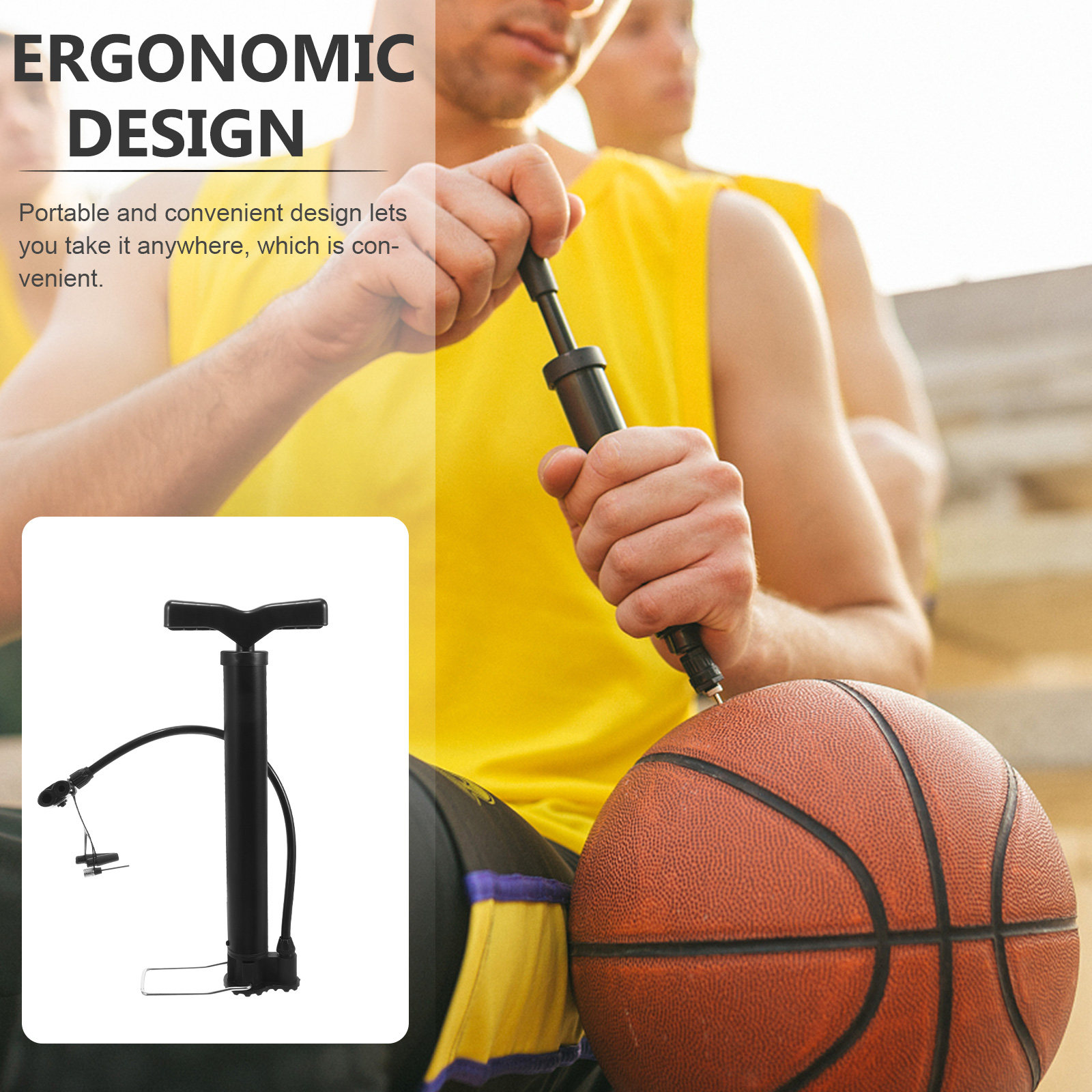Pompe à air portable en acier  - Balloon Pump Hand avis et prix