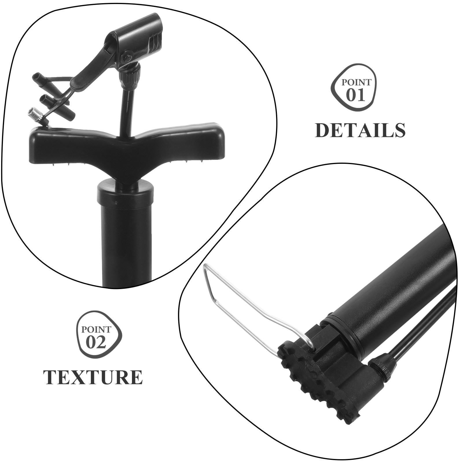 Pompe à air portable en acier  - Balloon Pump Hand avis et prix