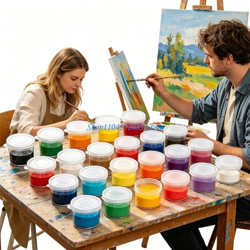 Gobelets peinture en plastique - Plastic Cup 50Pcs avis et prix