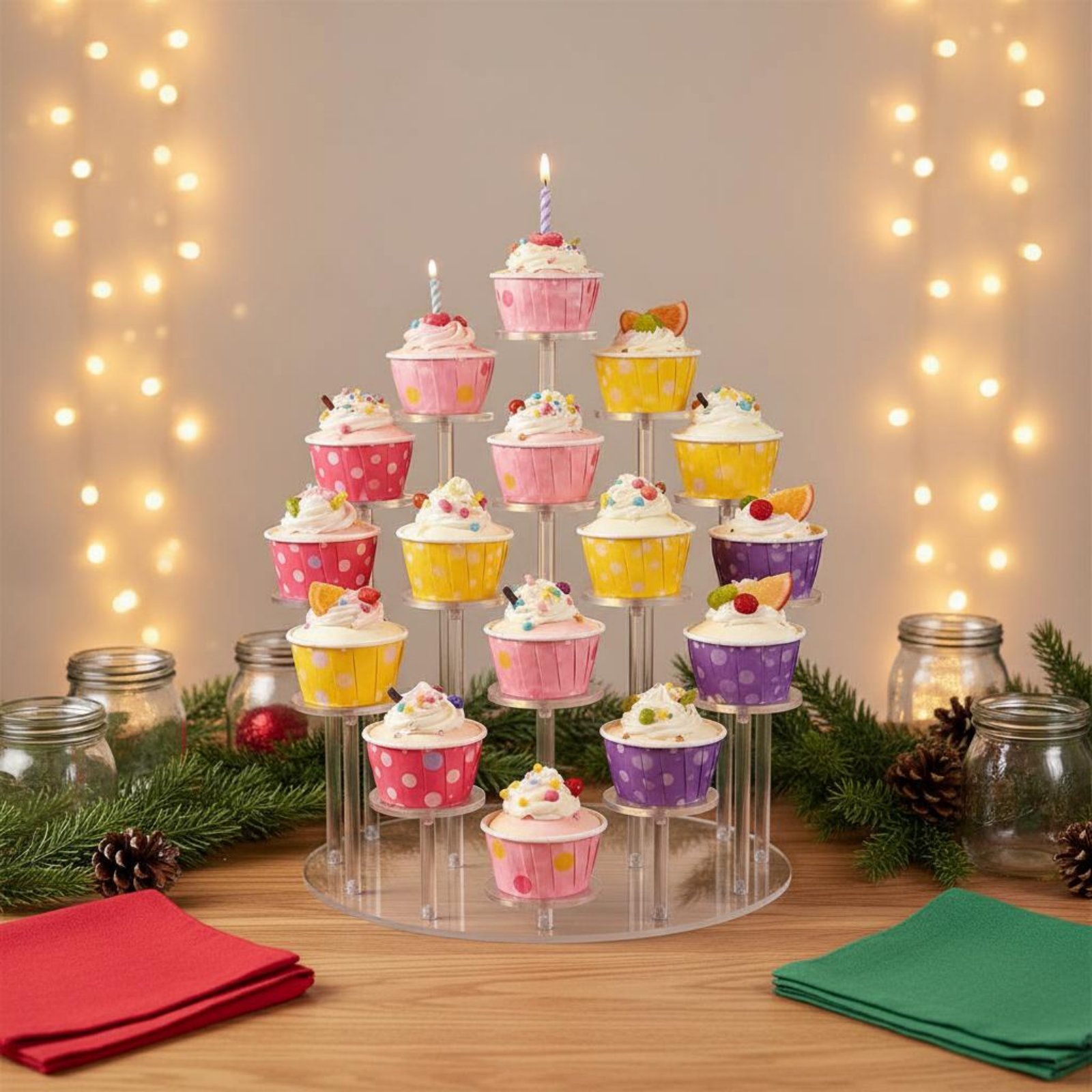 Support à cupcakes en acryliqu - Cupcake Stand Tier avis et prix