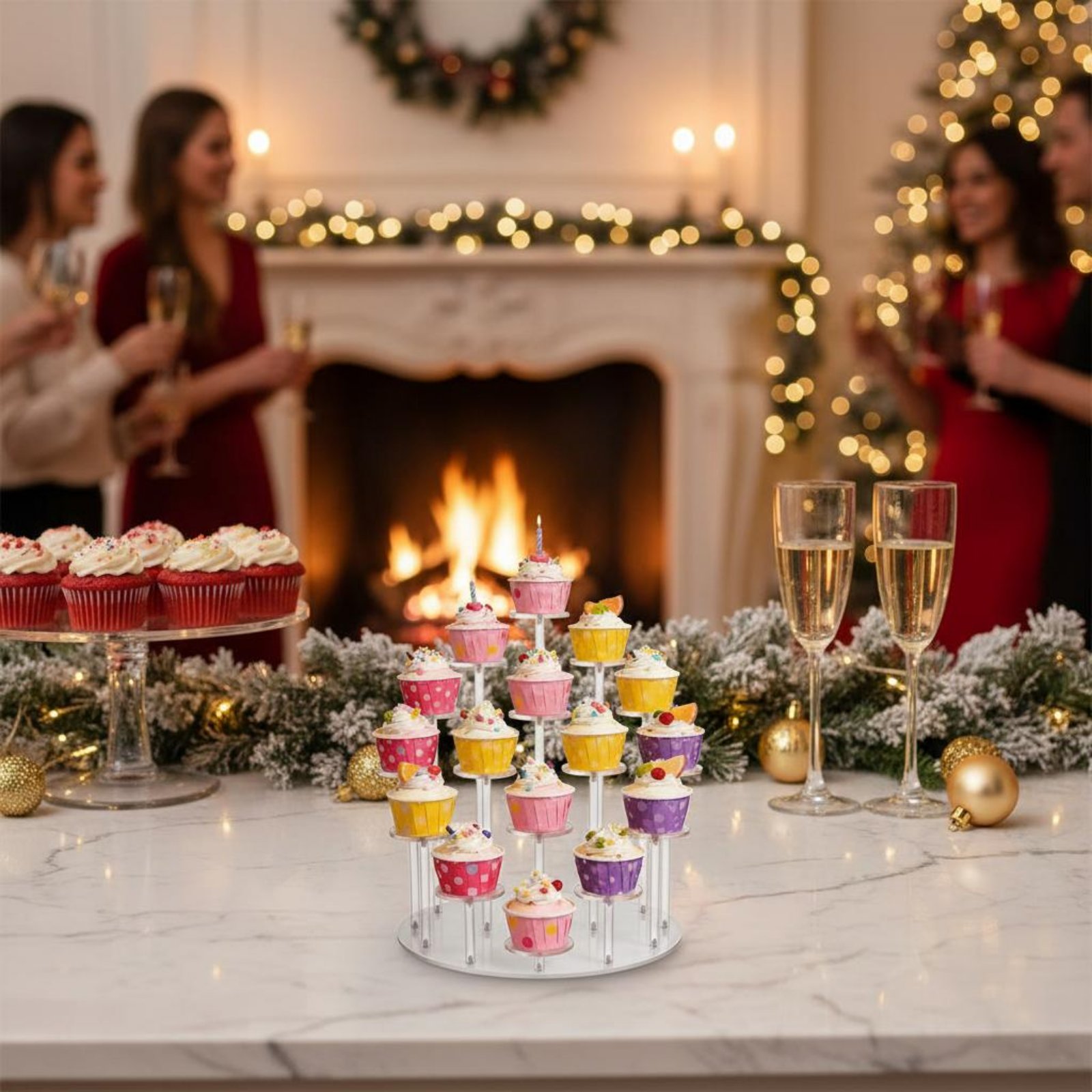 Support à cupcakes en acryliqu - Cupcake Stand Tier avis et prix