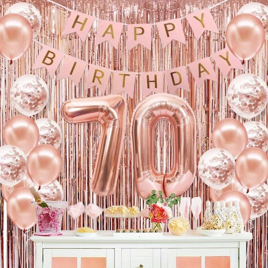Lot de 58 ballons en aluminium - Party Banner Gold avis et prix