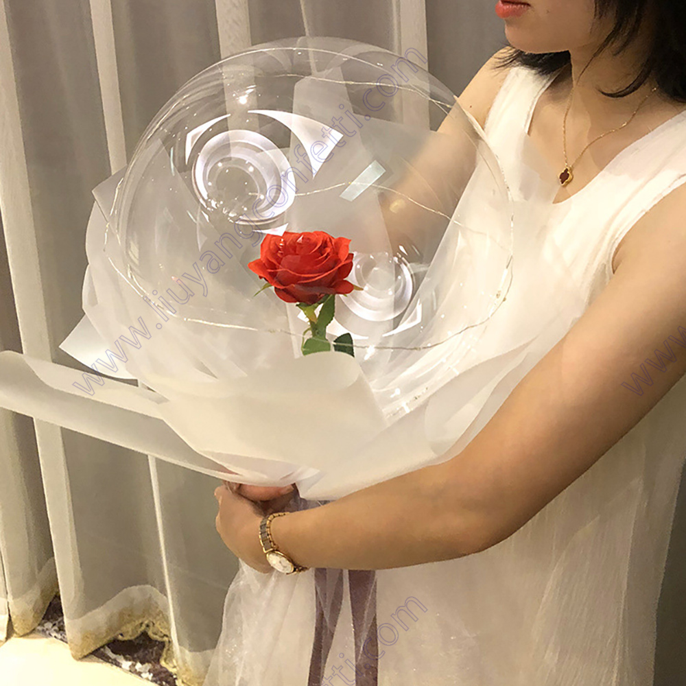 Bouquet de roses en forme de B - Led Balloon Light avis et prix