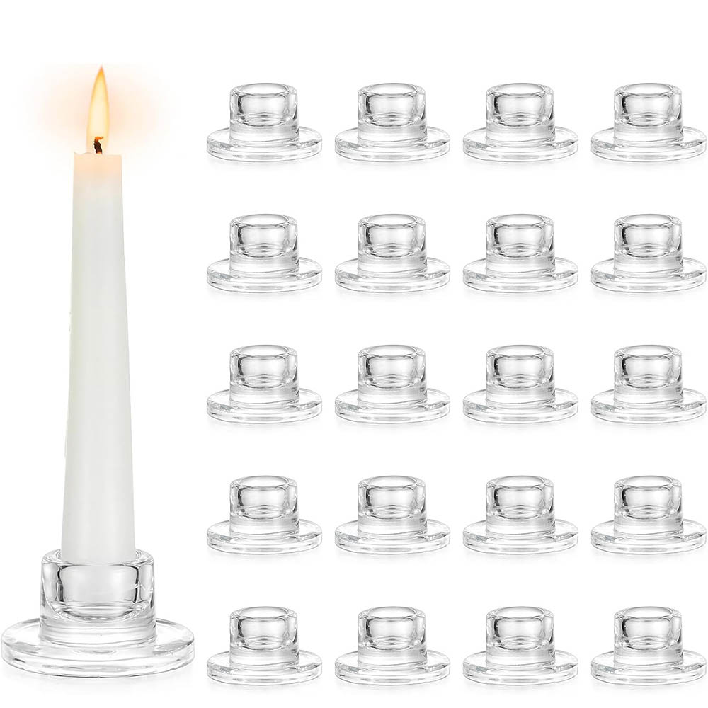 Porte-bougies transparents cou - Centerpiece Stick avis et prix