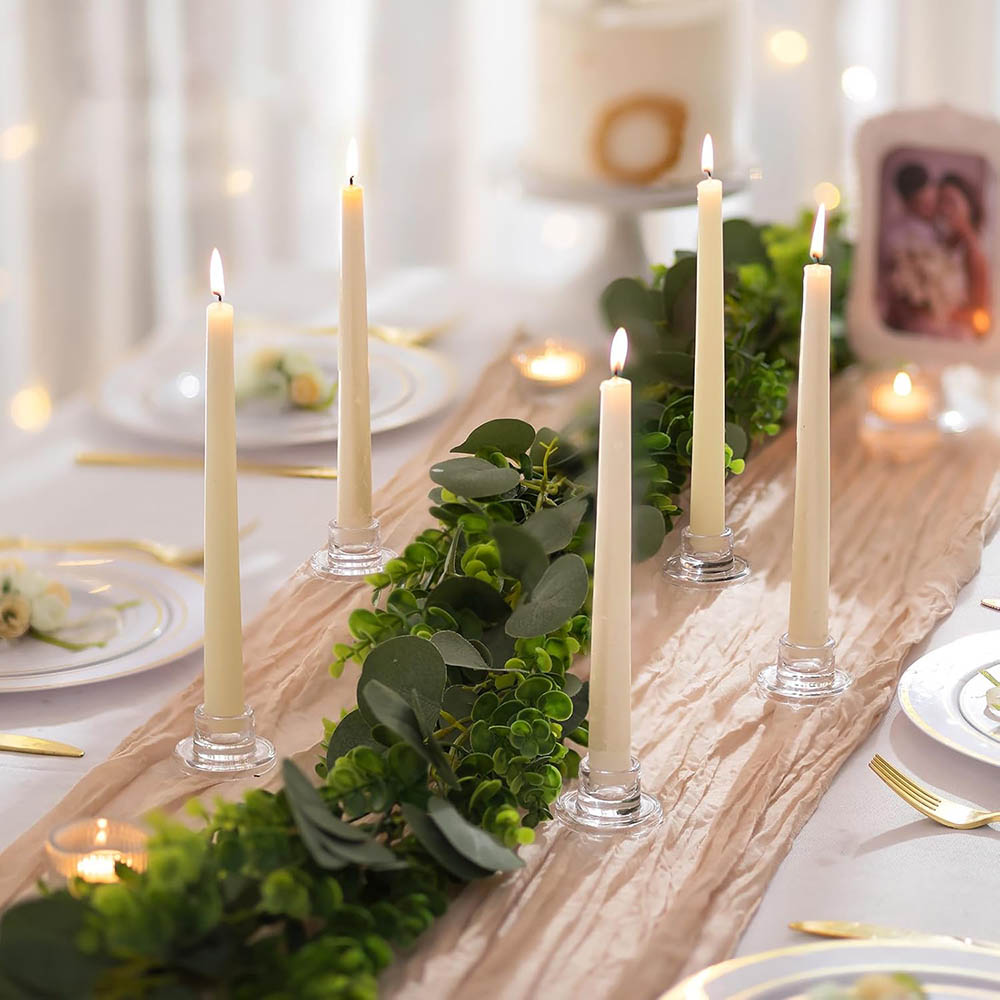 Porte-bougies transparents cou - Centerpiece Stick avis et prix