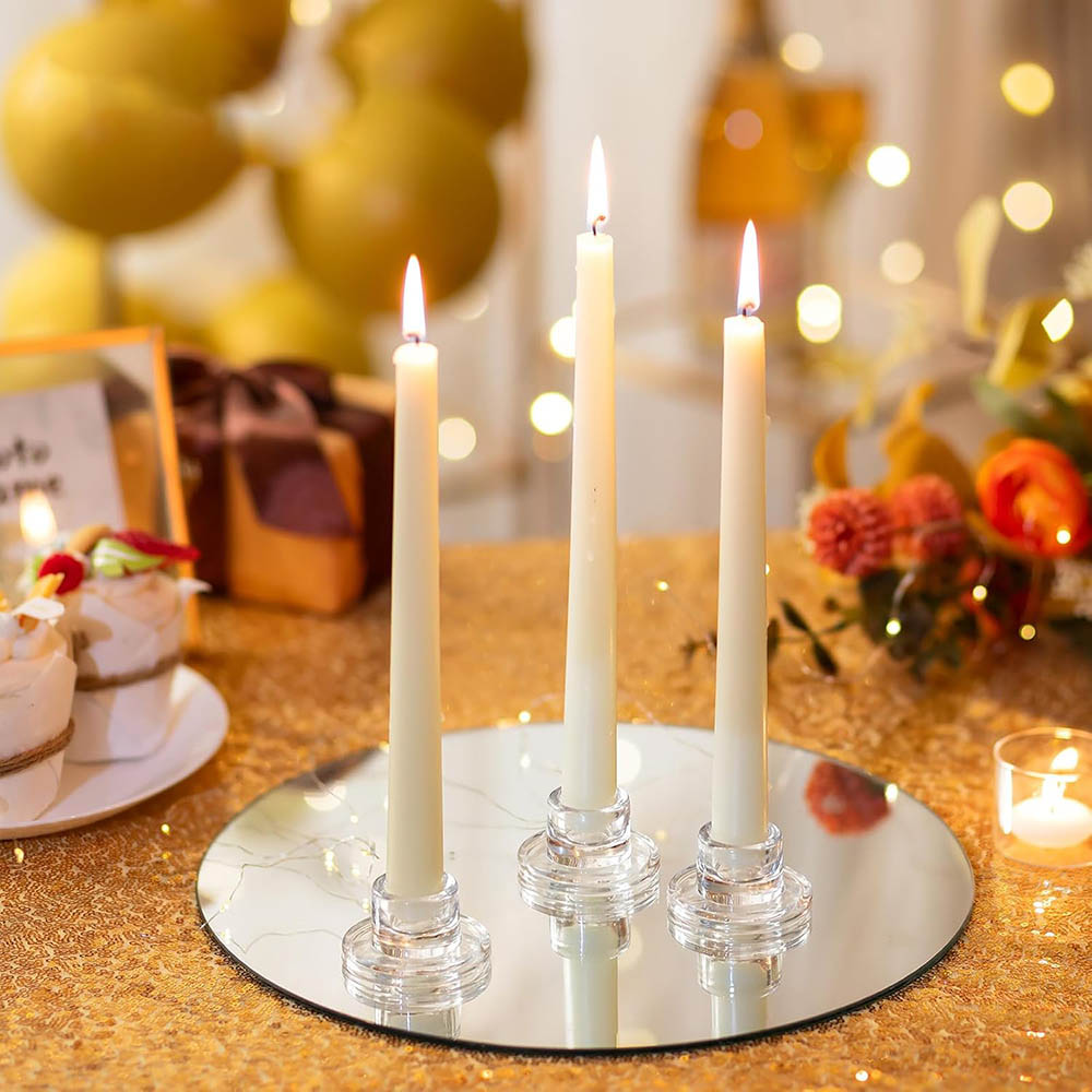 Porte-bougies transparents cou - Centerpiece Stick avis et prix