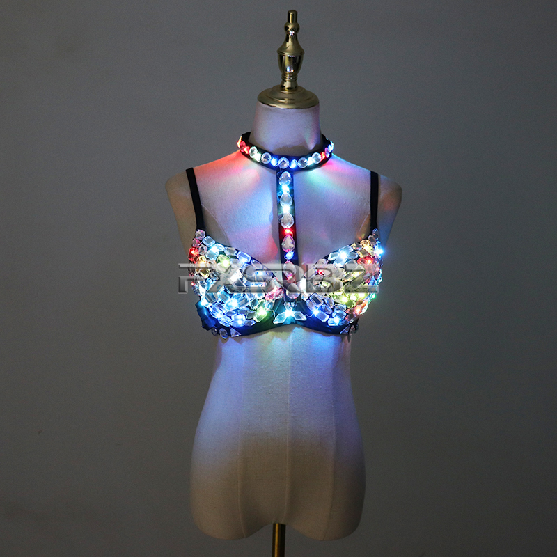 Soutien-gorge Ds Sexy à LED po - Event Party Dj avis et prix