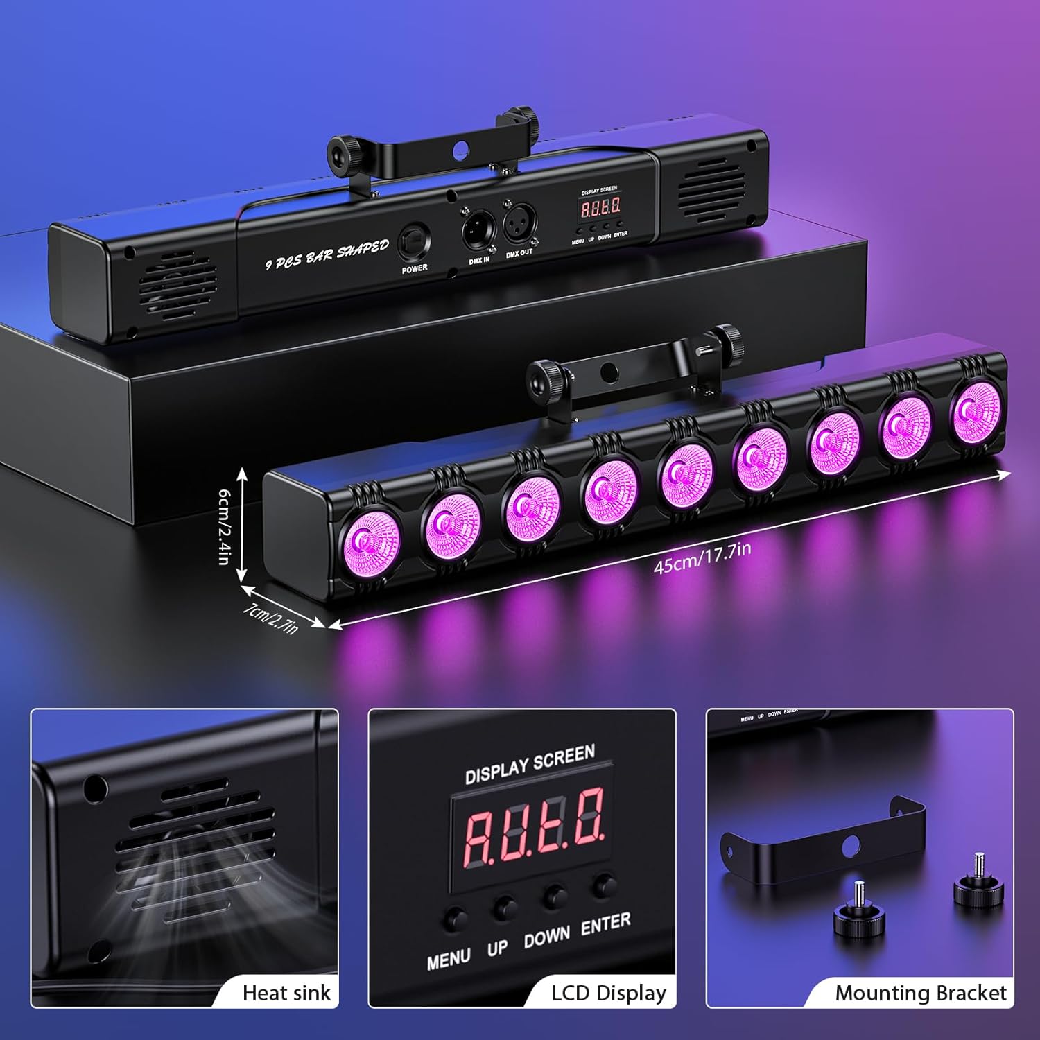 Projecteur mural RGB 36W pour  - Event Party Dj avis et prix
