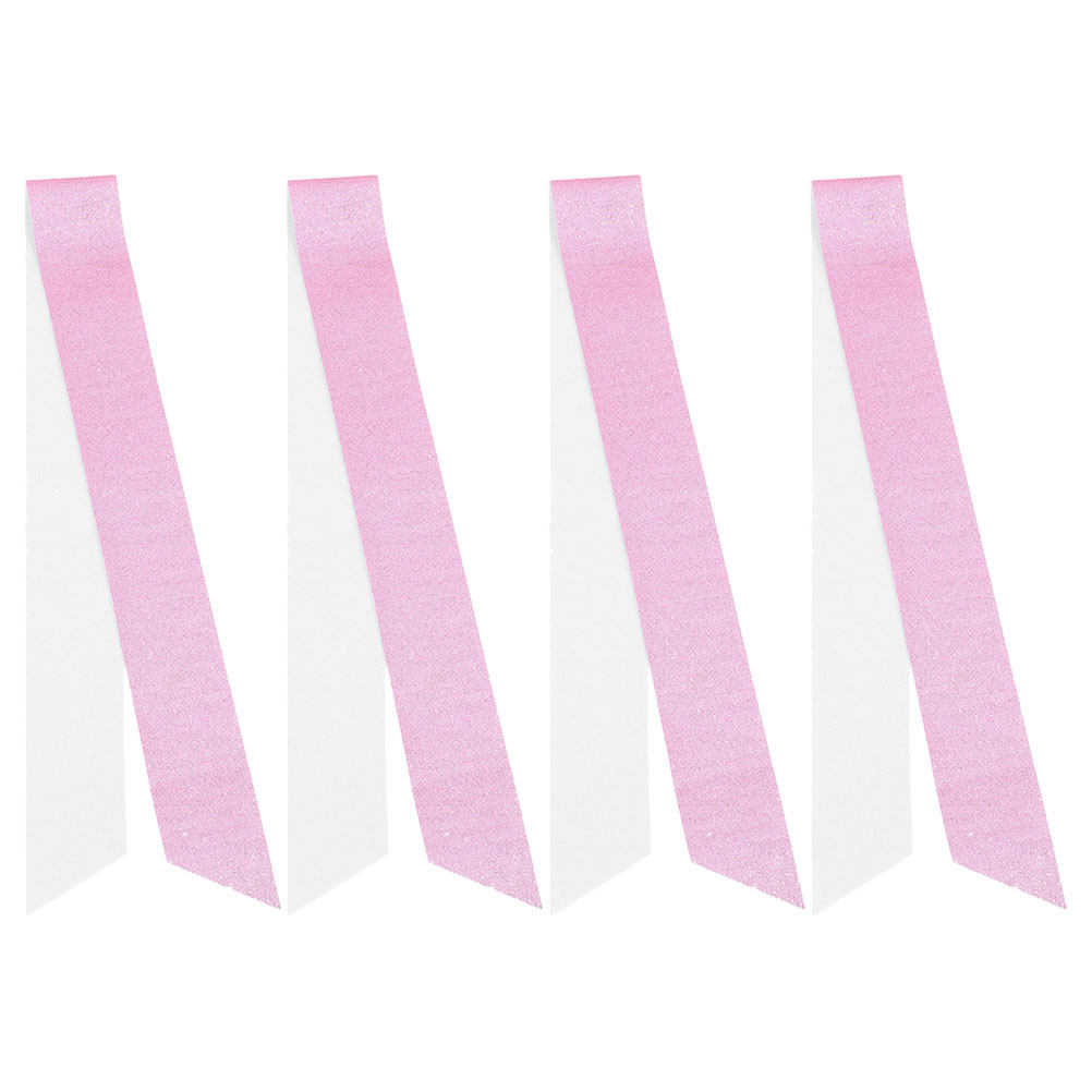4 Pièces Écharpes à paillettes - Birthday Sash Glitter avis et prix