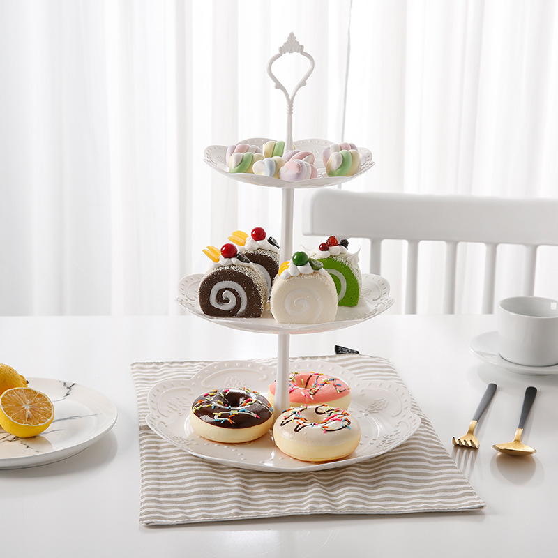 Présentoir à gâteaux à 3 nivea - Cupcake Stand Tier avis et prix