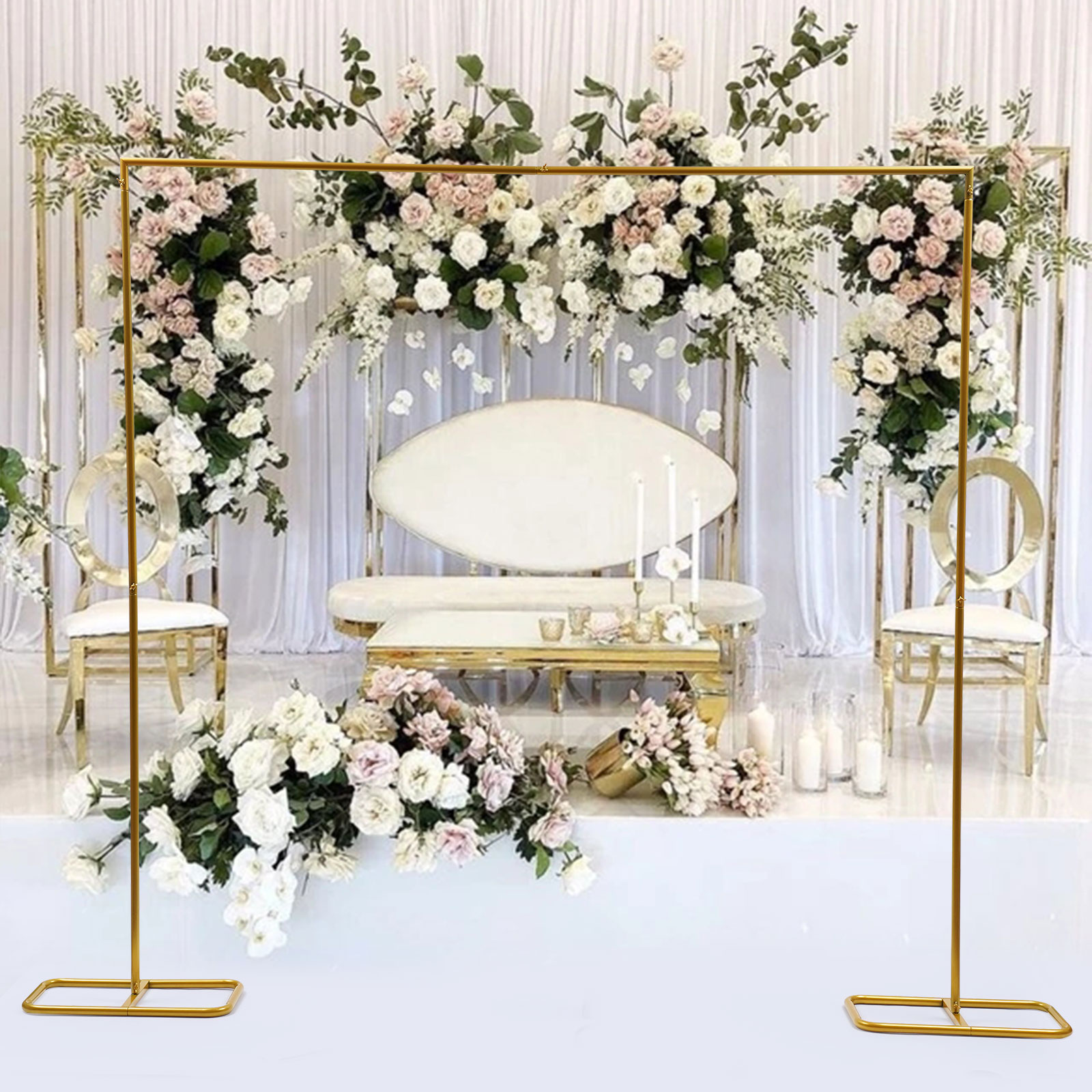 Arc de mariage doré 2.1x2m / 7 - Balloon Arch Kit avis et prix