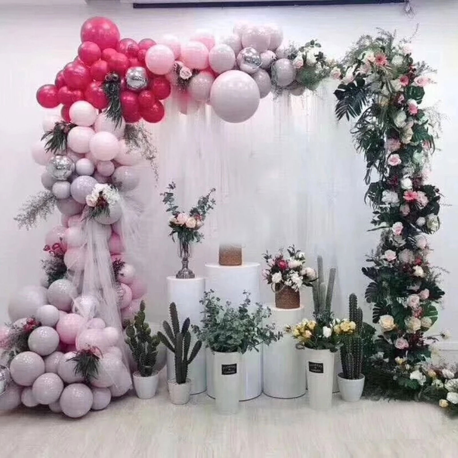 Arc de mariage doré 2.1x2m / 7 - Balloon Arch Kit avis et prix