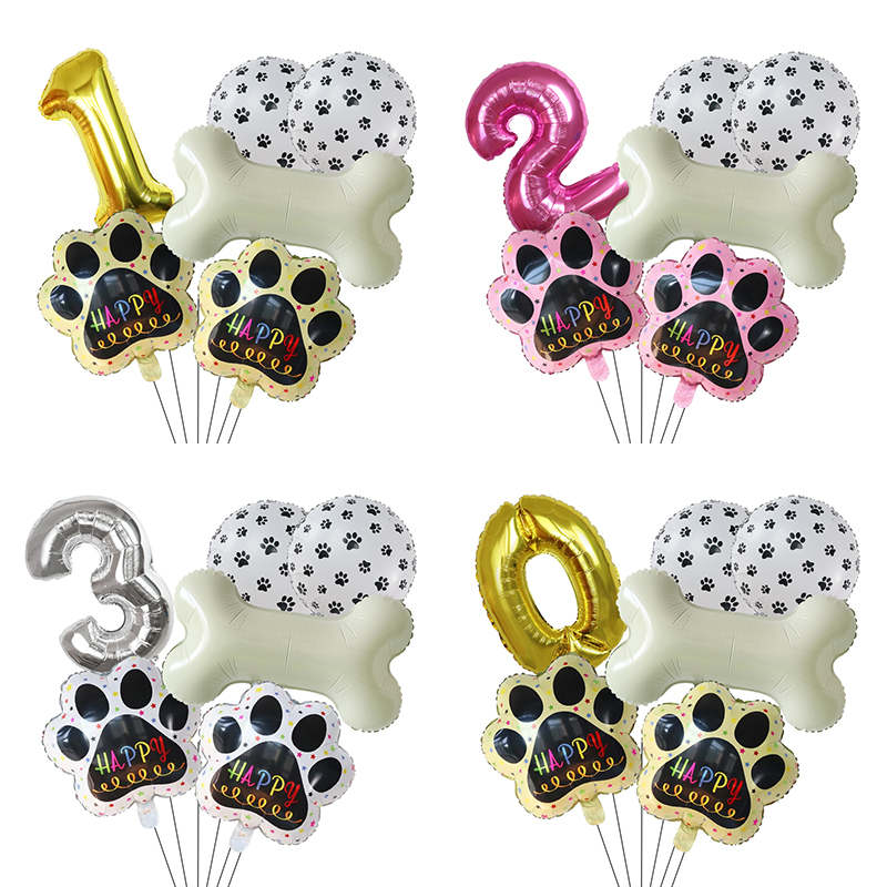 Ballons dorés WOOF, fourniture - Let'S Party Event Supply avis et prix