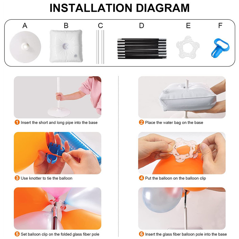 Support de Support de ballon,  - Balloon Arch Kit avis et prix