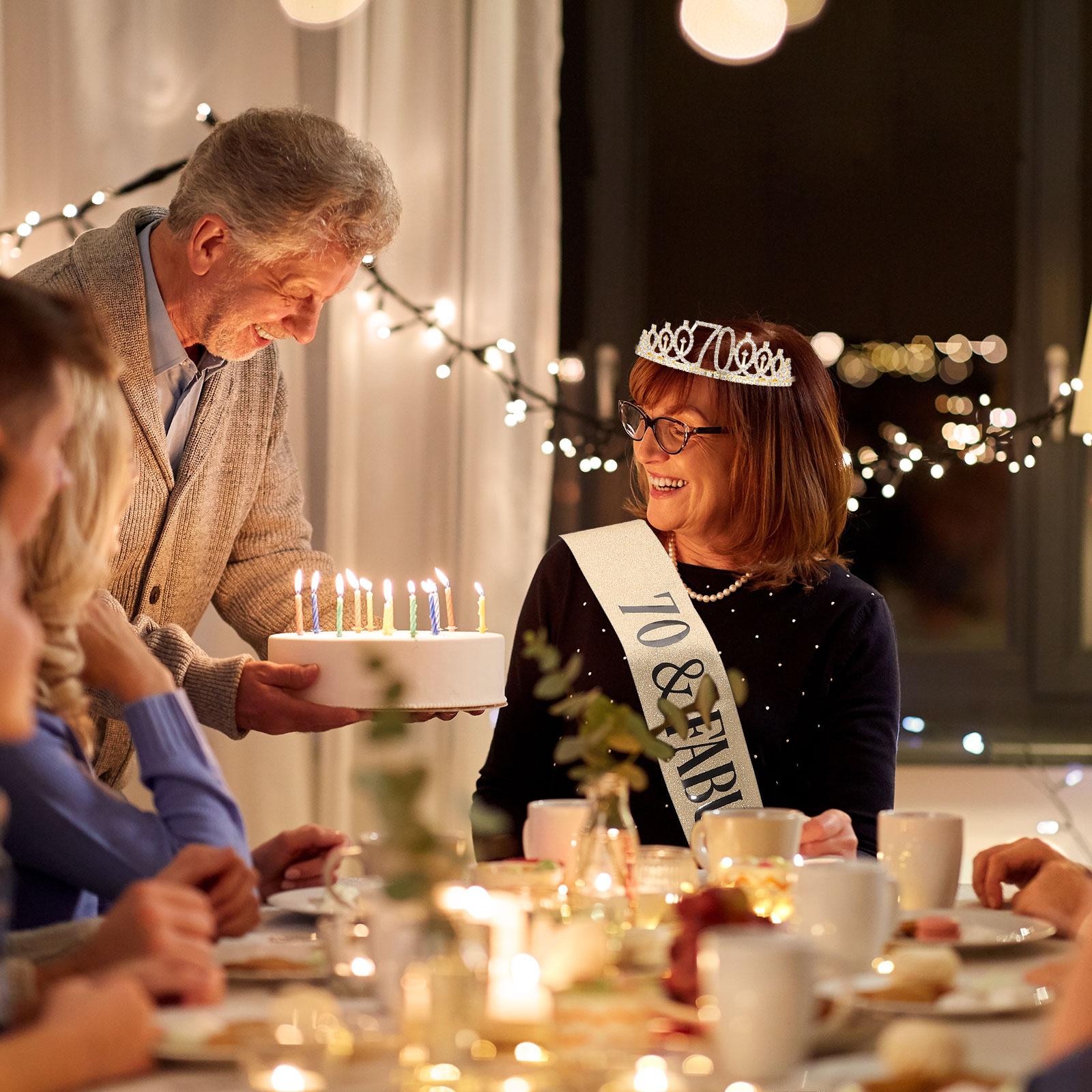 Ensemble de couronne d'anniver - Birthday Sash Glitter avis et prix