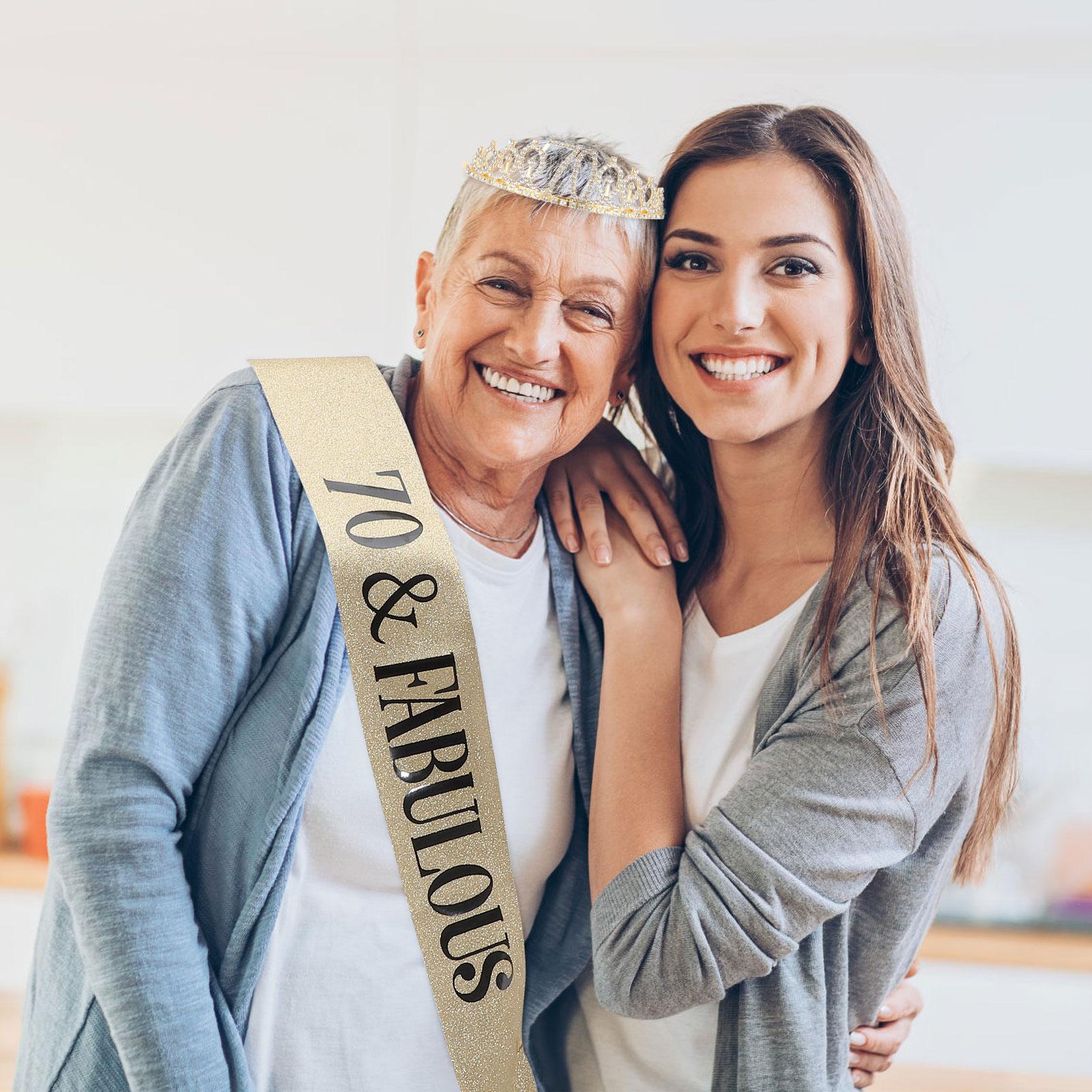 Ensemble de couronne d'anniver - Birthday Sash Glitter avis et prix