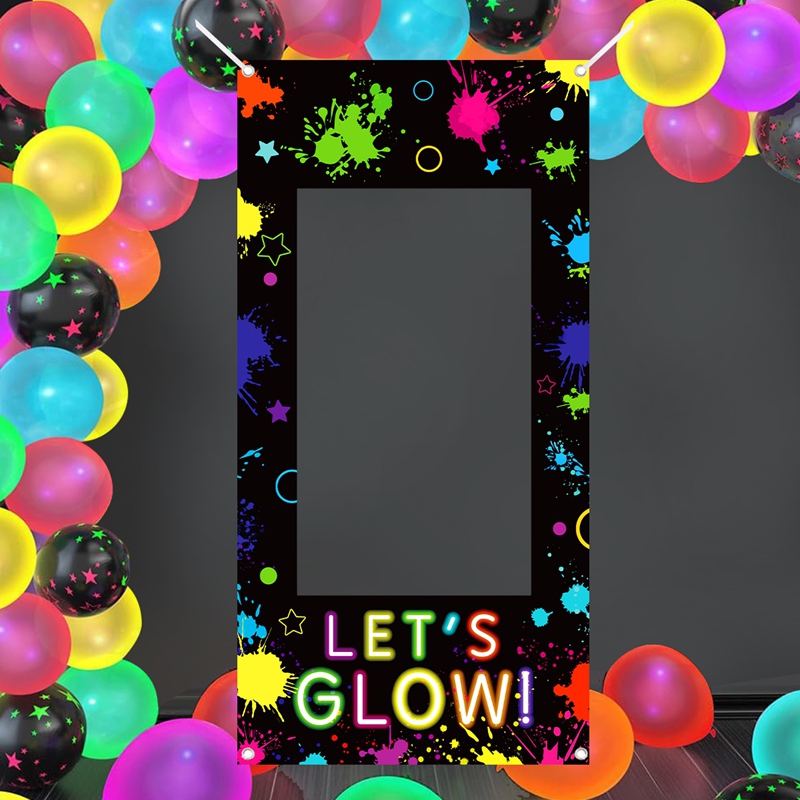 Cadre photo néon « Let's Glow  - Let'S Party Event Supply avis et prix