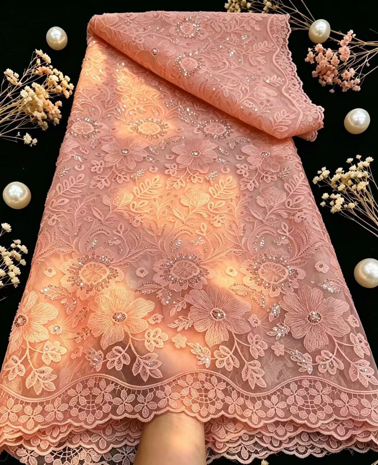 Tissu en dentelle de tulle fra - Glitter Tablecloth avis et prix