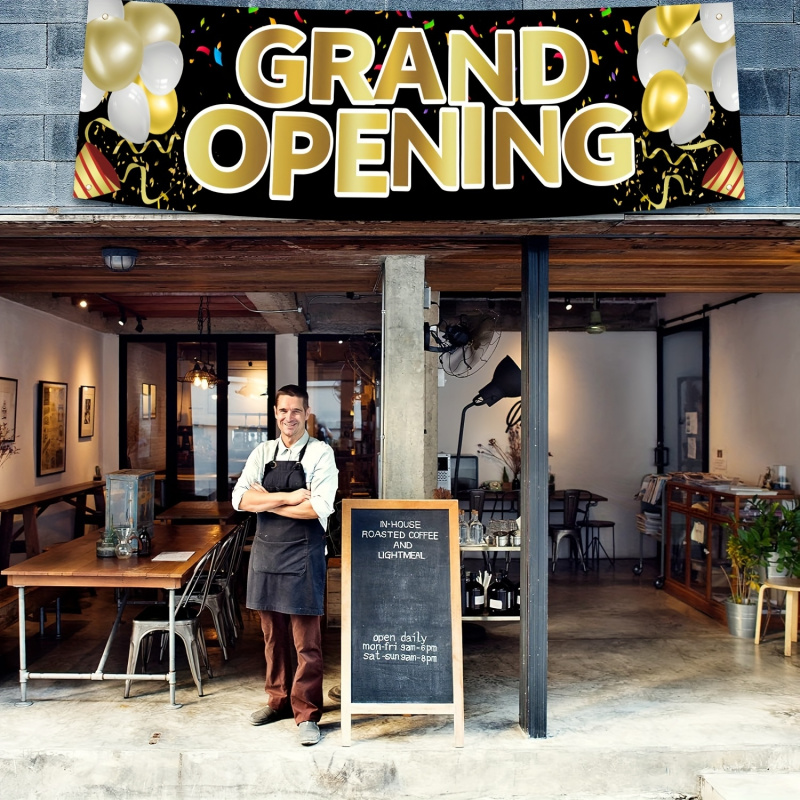 Bannière de grande ouverture V - Party Event Supply Store avis et prix