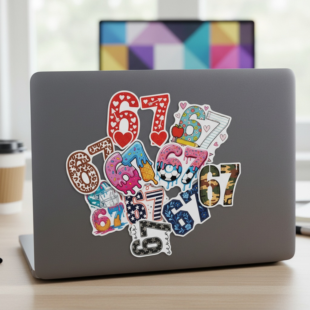 50 autocollants numériques gra - Plastic Cup 50Pcs avis et prix