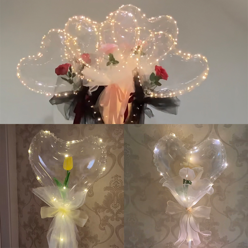 1 ensemble de ballons transpar - Led Balloon Light avis et prix