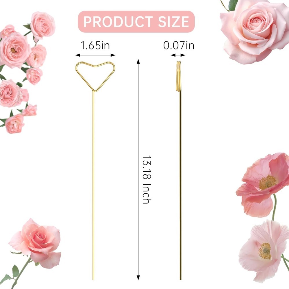40 porte-cartes en métal en fo - Centerpiece Stick avis et prix