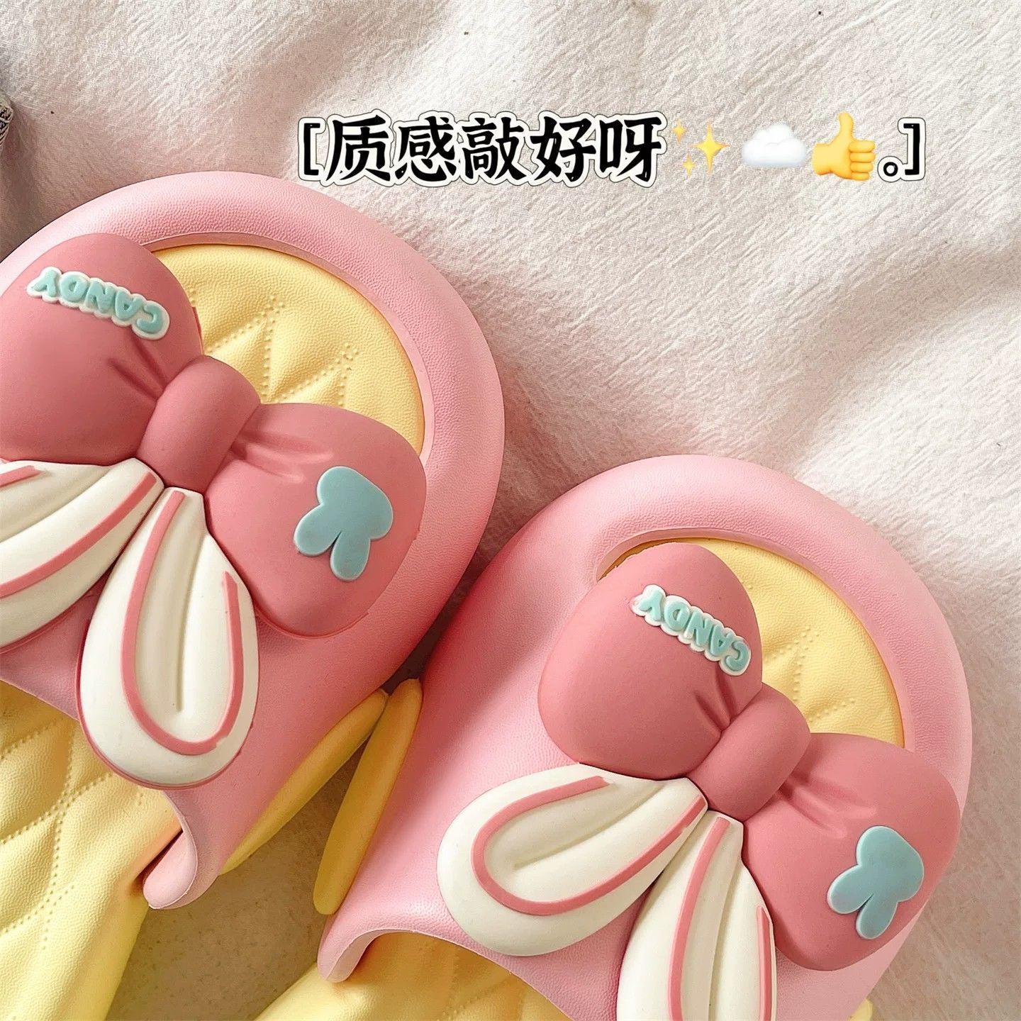Mignonnes pantoufles à platefo - Cotton Candy Cone avis et prix