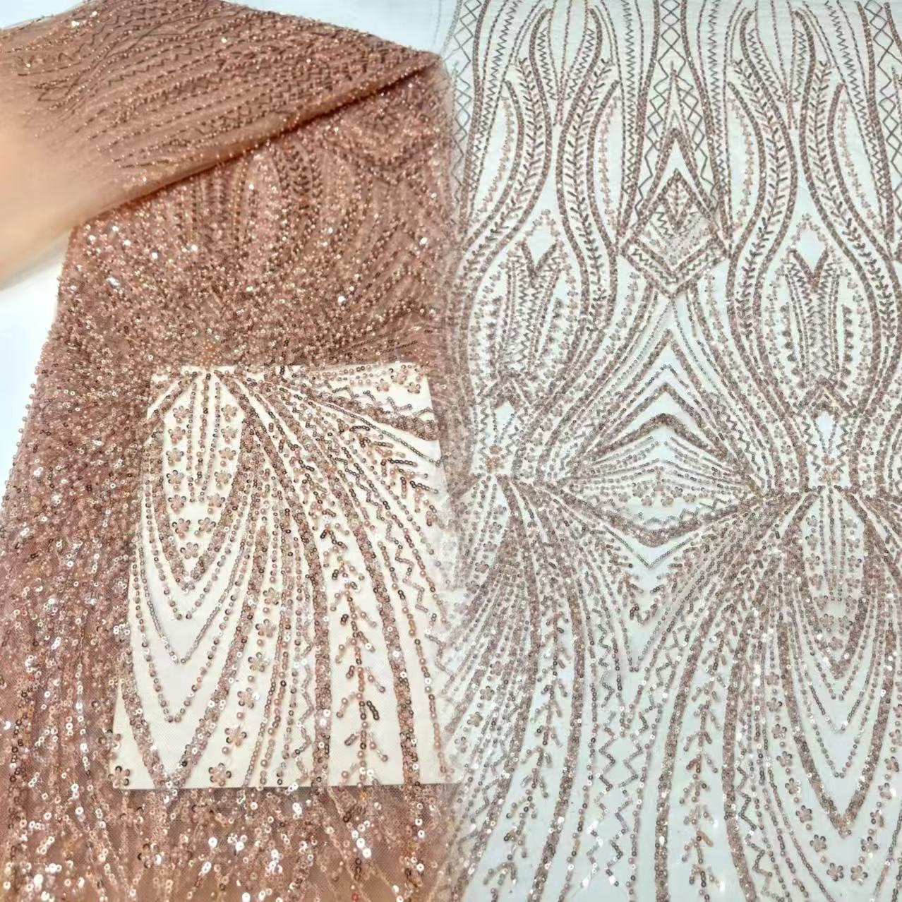 Tissu africain en dentelle ave - Glitter Tablecloth avis et prix