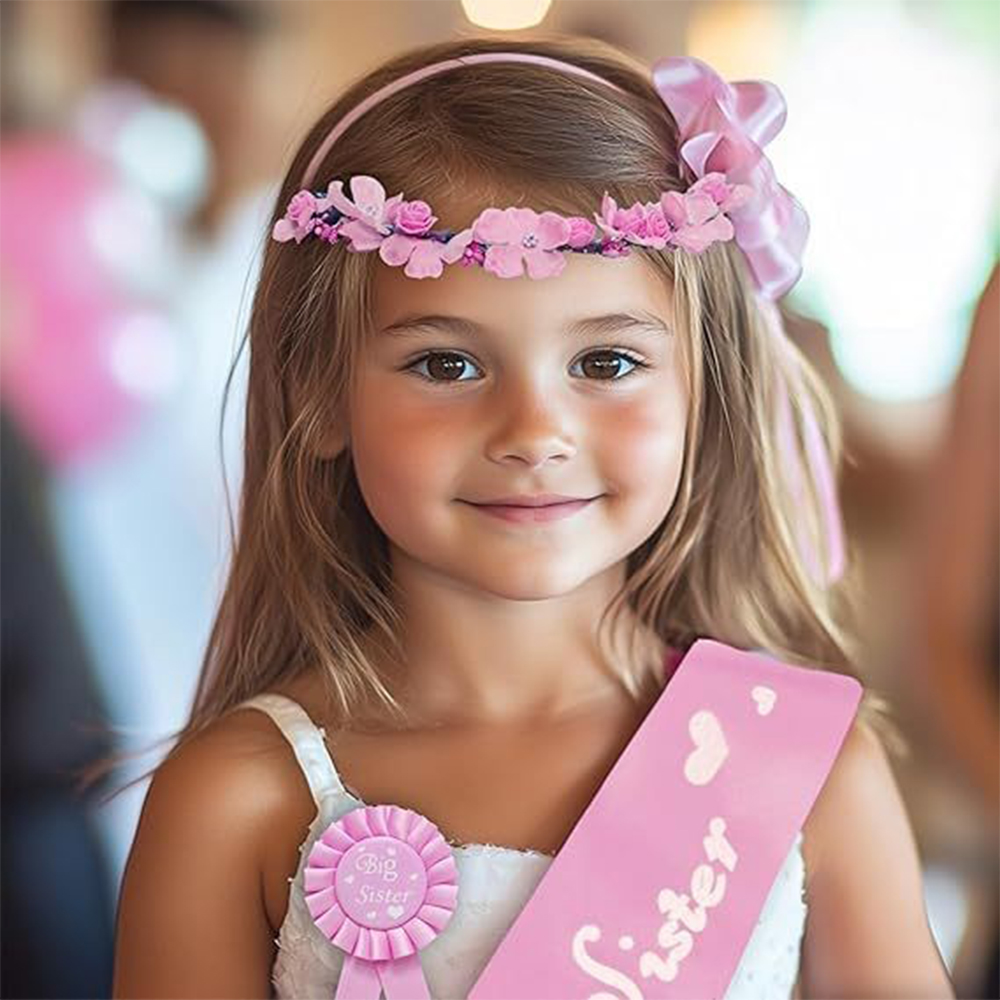 Écharpe en satin pailletée ros - Birthday Sash Glitter avis et prix