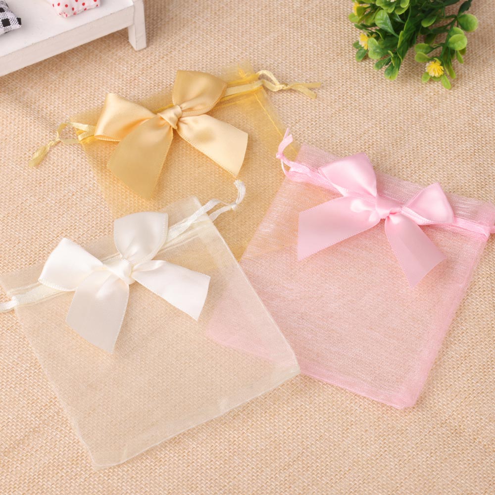 Sacs en Organza avec nœud, 10  - Cotton Candy Cone avis et prix