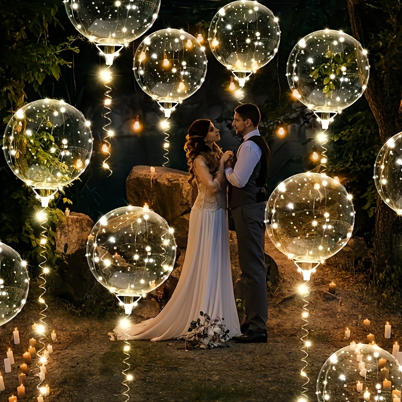 Lot de 20 ballons Bobo avec lu - Led Balloon Light avis et prix