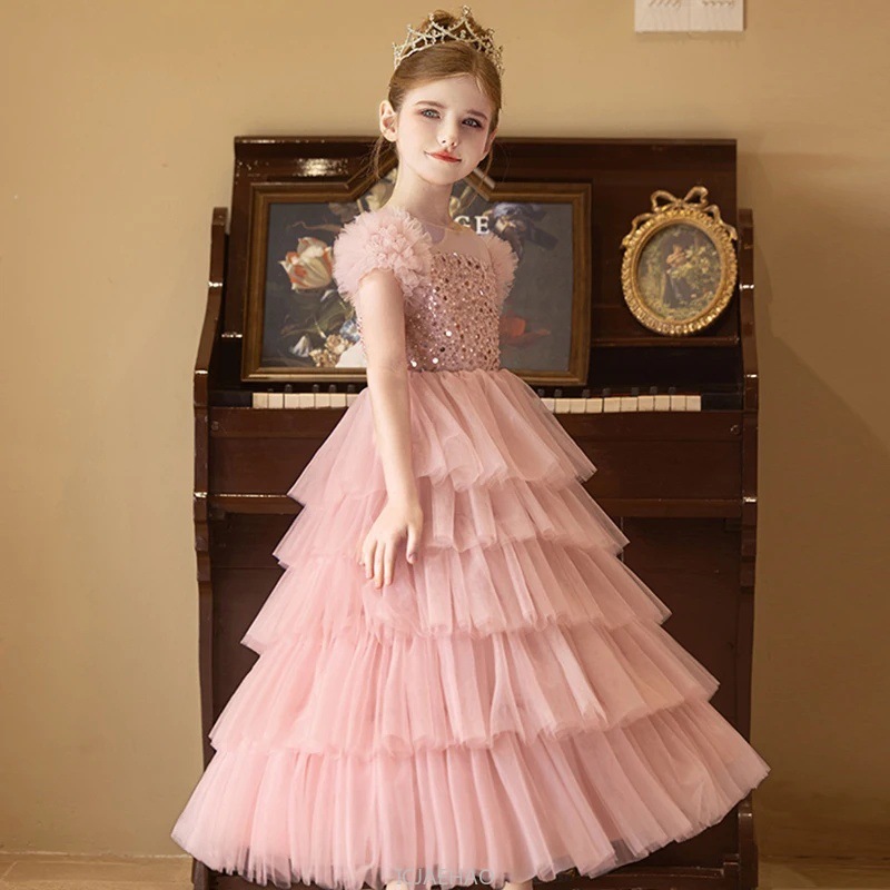 Robe longue à paillettes roses - Glitter Tablecloth avis et prix