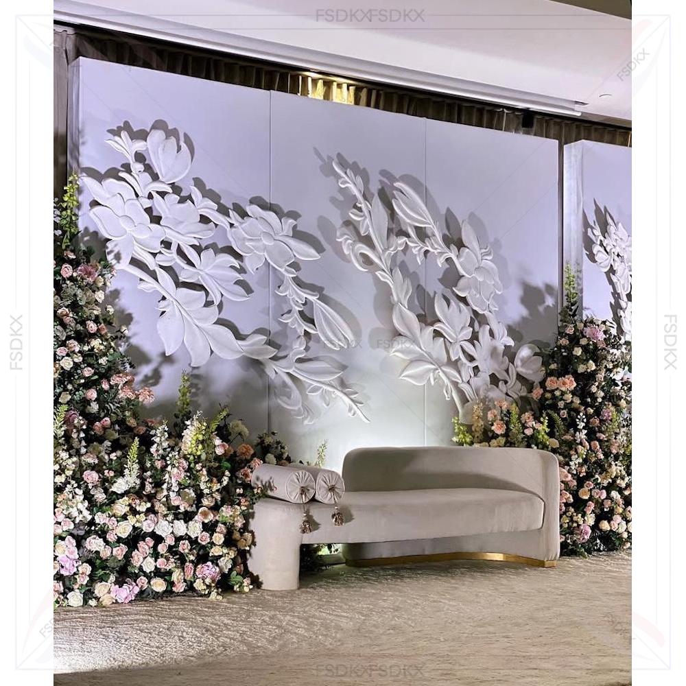 Arche de toile de fond blanche - Party Event Supplier avis et prix