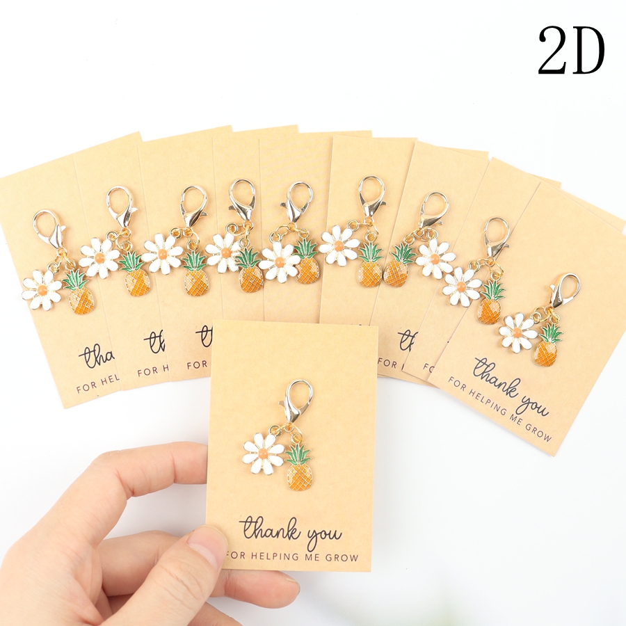 10 mini porte-clés ananas, ave - Event Party avis et prix