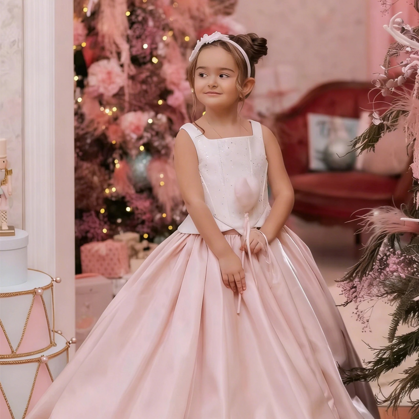 Robe de demoiselle d'honneur p - Birthday Sash Glitter avis et prix