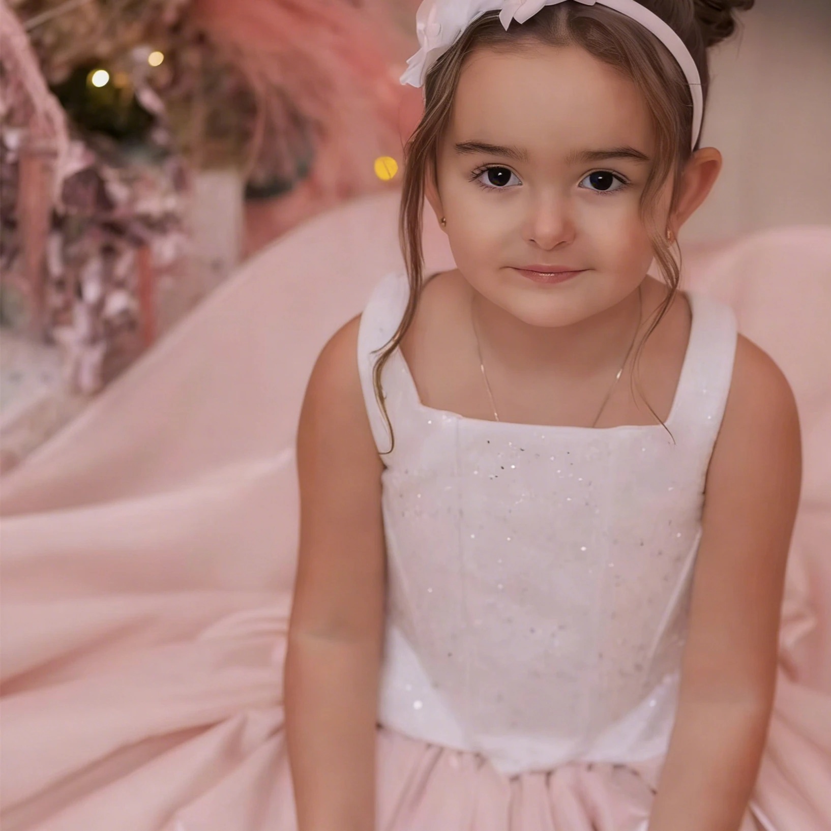 Robe de demoiselle d'honneur p - Birthday Sash Glitter avis et prix