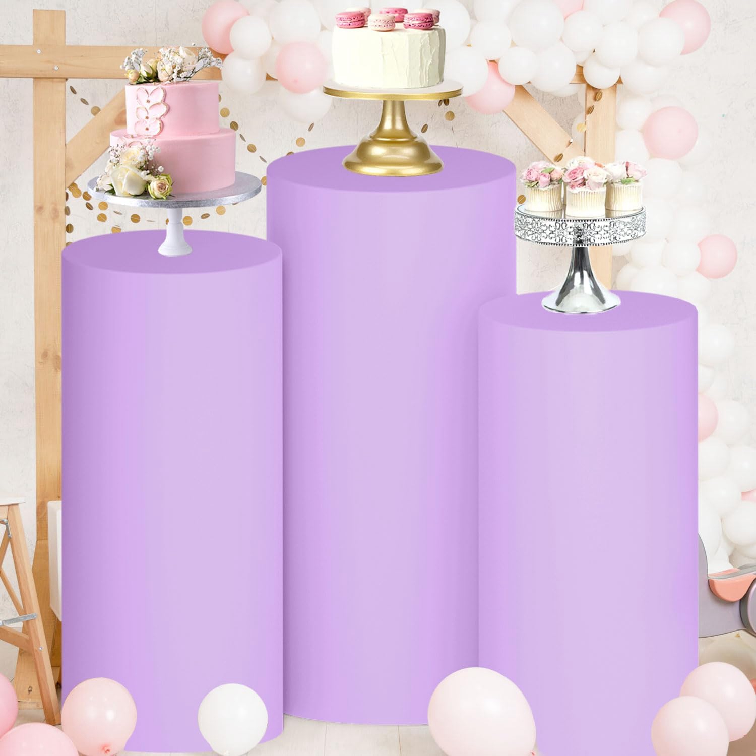 Housse de support cylindrique  - Dessert Table Backdrop avis et prix