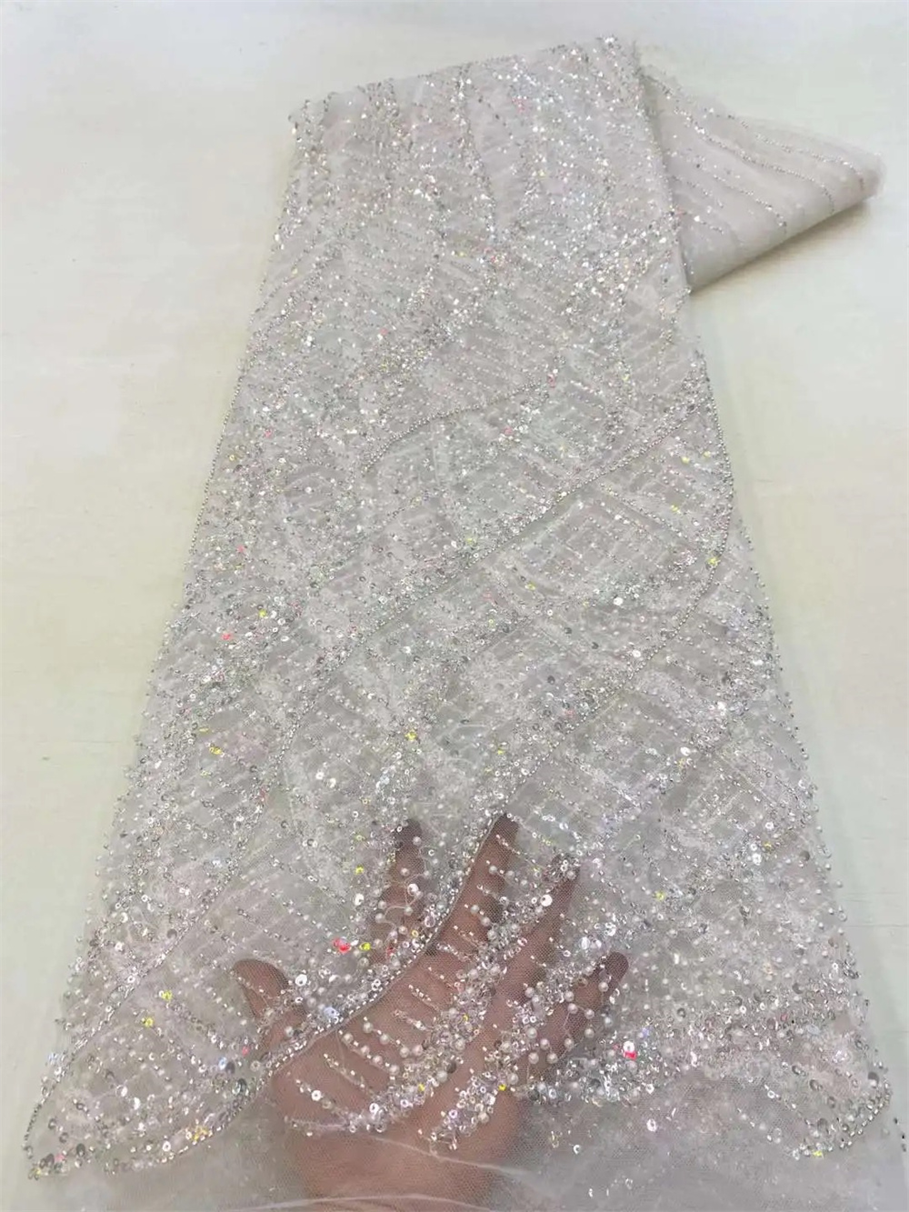 Tissu Africain en Dentelle à P - Glitter Tablecloth avis et prix