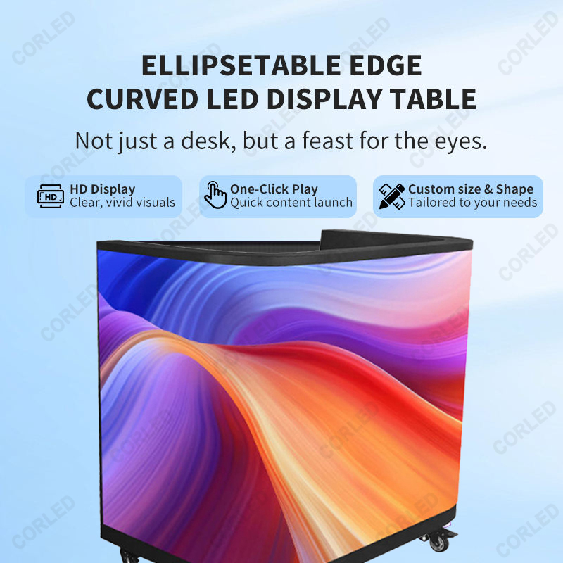 Table de cabine de DJ LED poly - Event Party Dj avis et prix